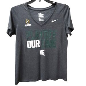Nike Michigan State Spartans College Football‎ Playoff T-Shirt Women XL
